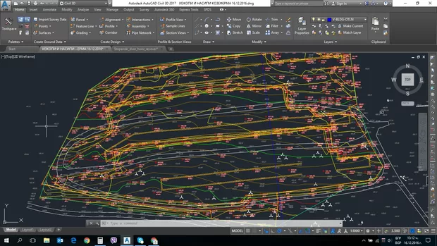 Екранна снимка към: Как да изчисля изкопите и насипите на 2 отделни фирми, които са работили на един обект ?