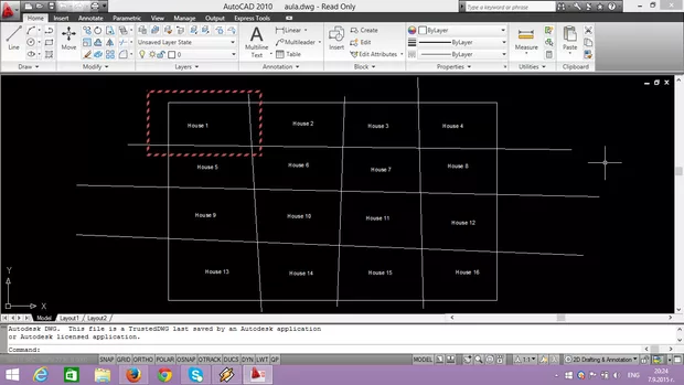 Екранна снимка към: По-лесен начин за приближаване на чертежа, така че да се вижда целия, запълнил максимално екрана!