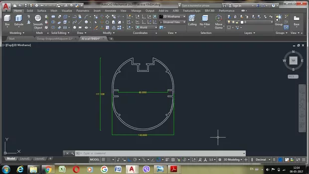 Екранна снимка към: Как да променя мерните единици от инчове в мм?