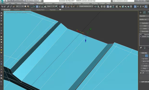 Екранна снимка към:  Защо не може да ми се Bridge напълно геометрията на отвора за кабела? 