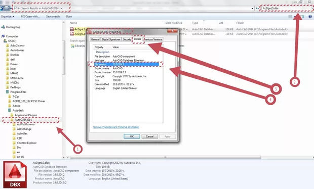 Екранна снимка към: Почистване на огромни файлове в AutoCAD