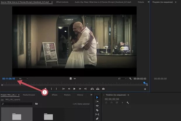 Екранна снимка към: Какво показва времето или минутите в Сорс прозореца отляво?