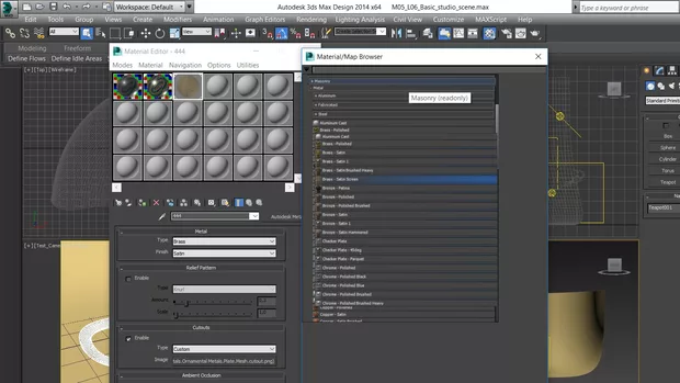 Екранна снимка към: Защо като кликна два пъти върху избрания материал, автоматично той се прилага върху всички обекти в сцената?