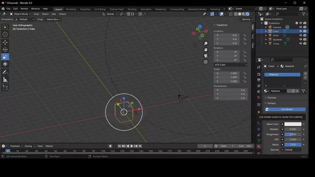 Екранна снимка към: Защо при избор на material или render preview обектите се губят?