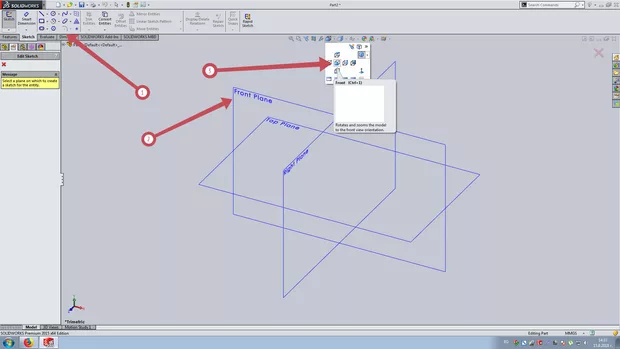 Екранна снимка към: Как да не ми се налага да си избирам полето всеки път?