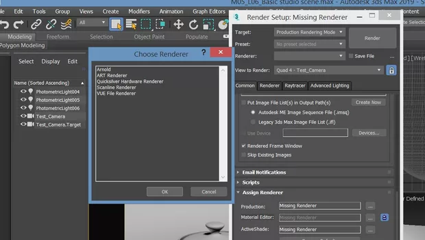 Екранна снимка към: Защо версия 2019  няма MentalRay?