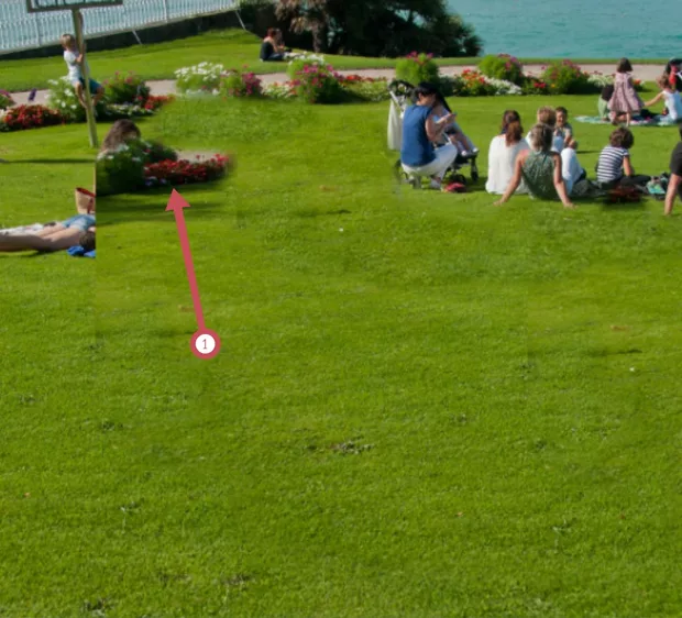 Екранна снимка към: Как може да променим положението на кръстчето на Klone StampTool?