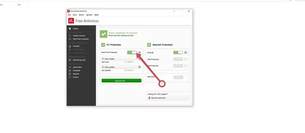 Екранна снимка от форума