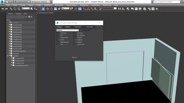 Екранна снимка към: Как да си направя вратата и прозореца?