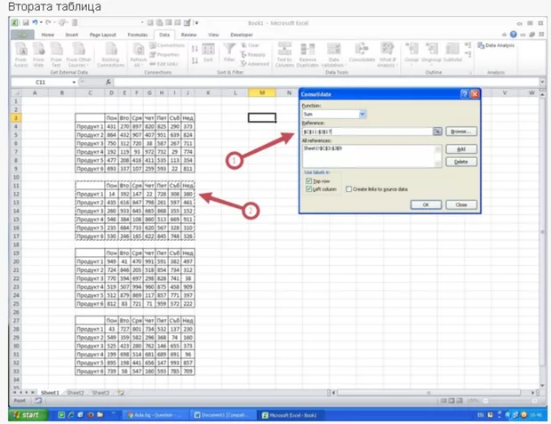 Екранна снимка от форума