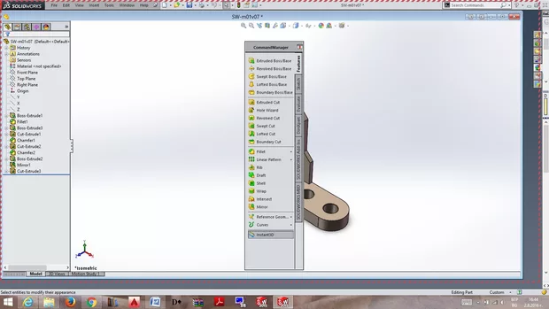 Екранна снимка към: Как да върна инструментите в горната част на екрана?