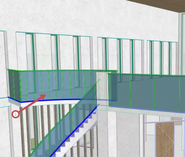 Екранна снимка към: как да сменя цвета на парапета