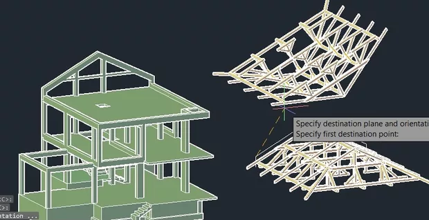 Екранна снимка към: Нещо като трикове с инструменти на AutoCAD 3D